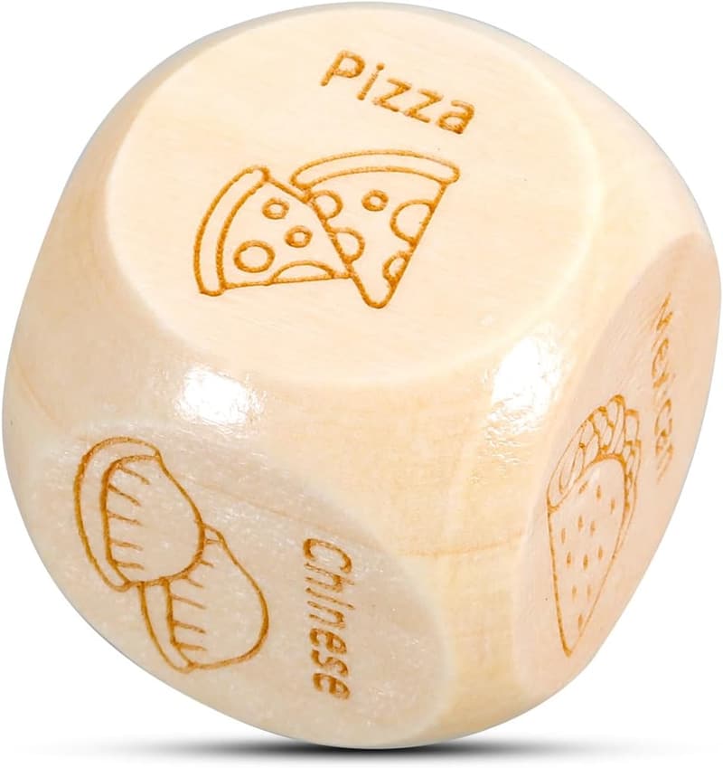 Date Night Food Dice - Fun Gifts for Couples and Dads