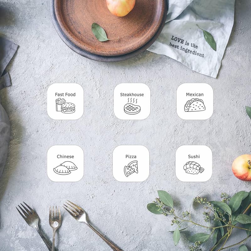Date Night Food Dice - Fun Gifts for Couples and Dads