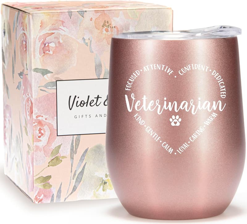 Veterinarian Graduation Tumbler - 12oz Coffee Mug for Women