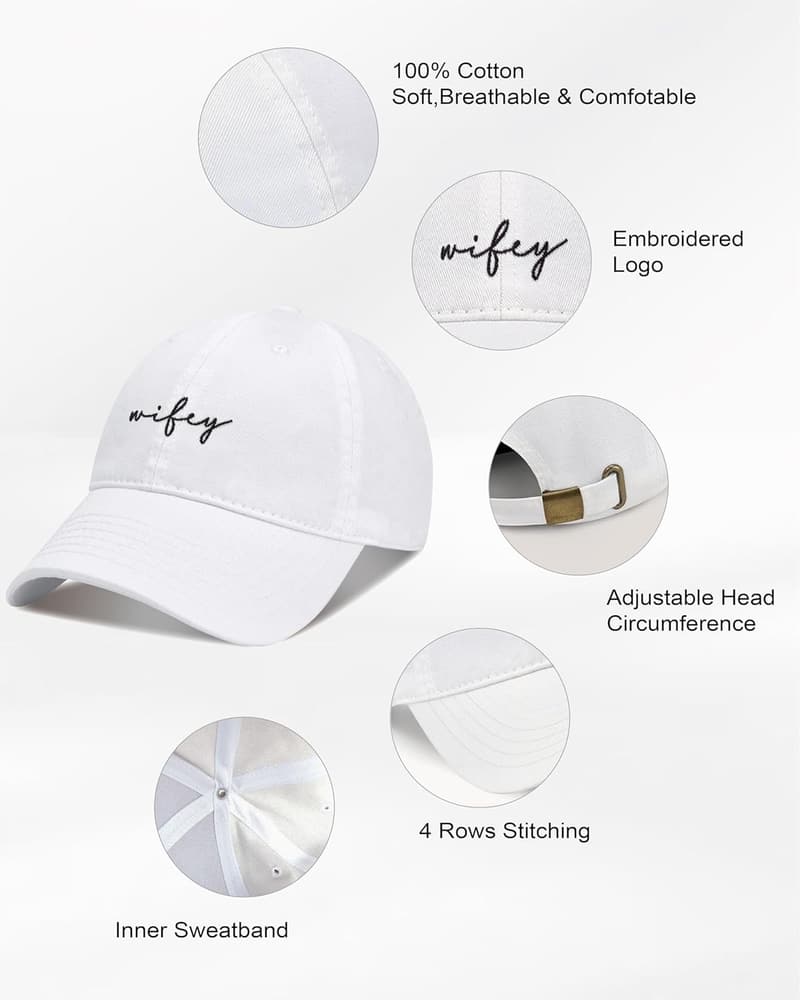 Bridal Shower Baseball Hats for Couples