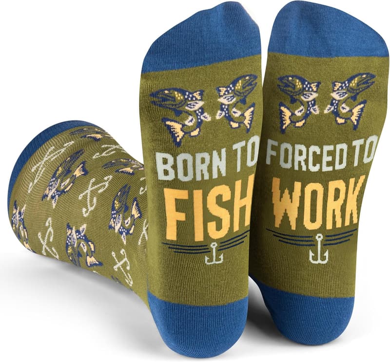 Funny Fishing & Hunting Socks for Men