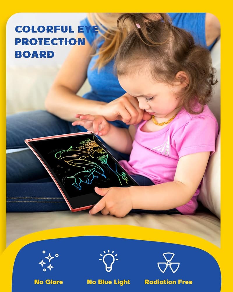 LCD Writing Tablet for Kids, 3-6 Years, 3 Pack, 8.5-Inch