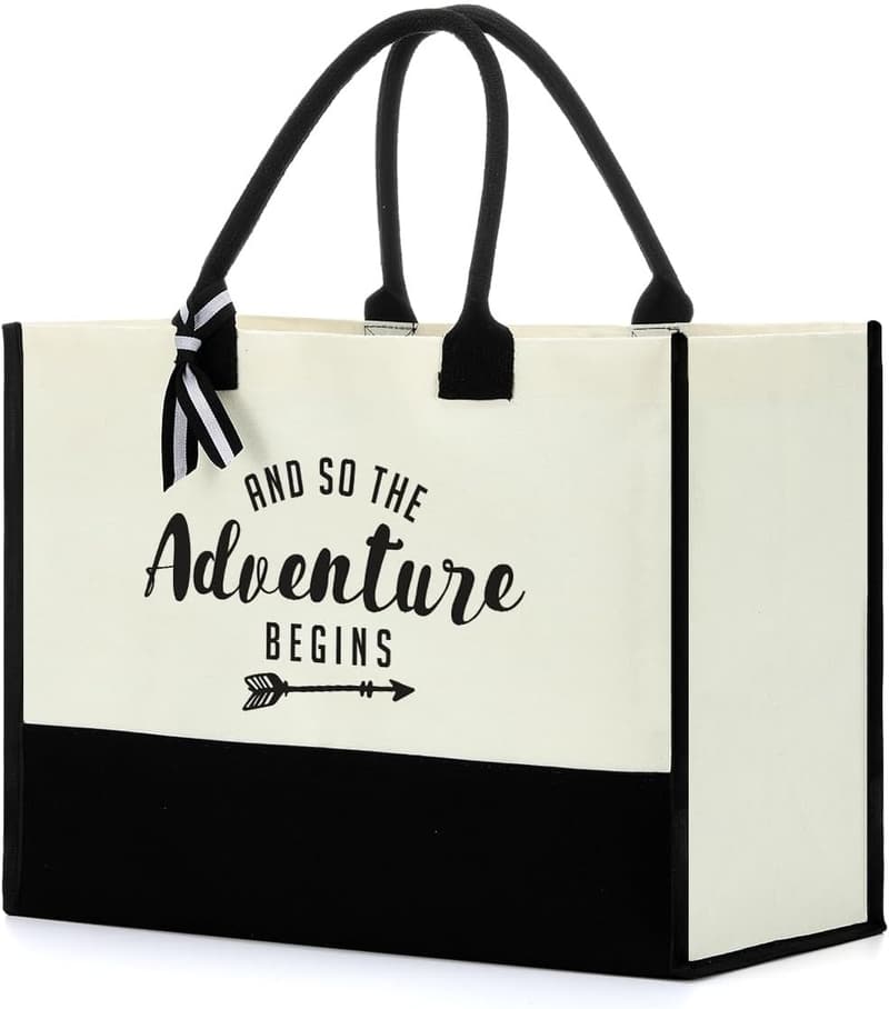 Retirement Tote Bag for Women - Travel & Lake House Gift
