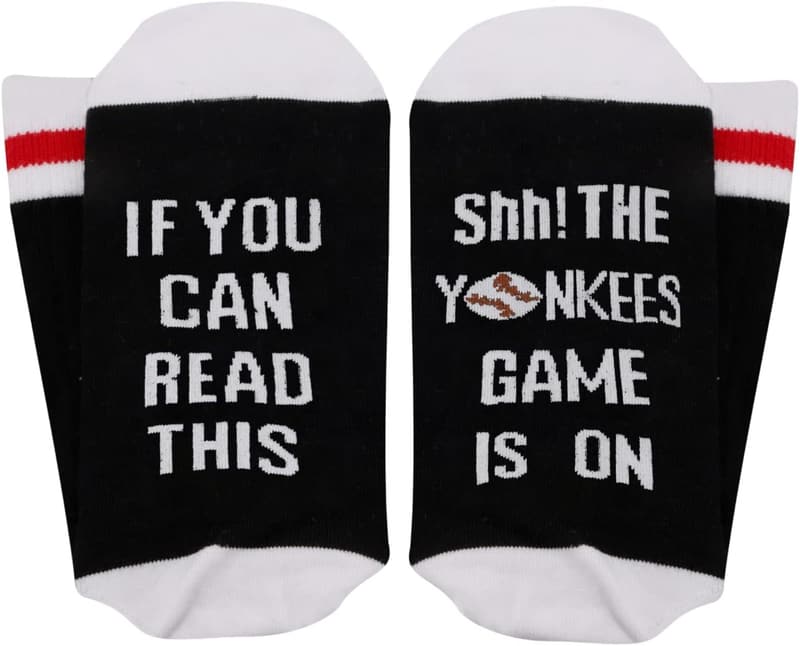Baseball Birthday Gift Socks for Fans - 2 Pairs