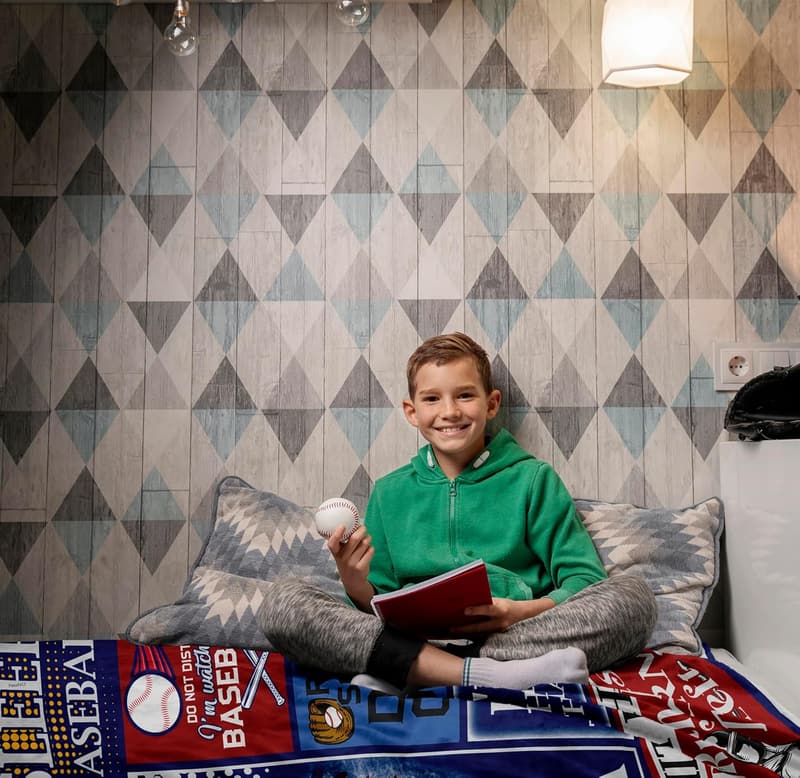 Baseball Blanket Throw for Men & Boys - 80