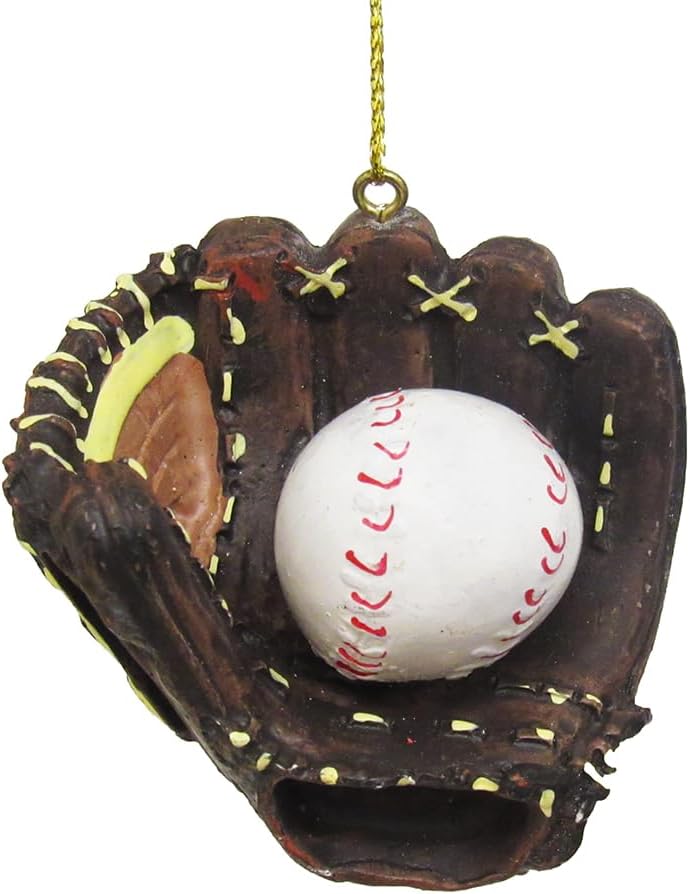 Baseball Mitt Ornament for Sports Enthusiasts