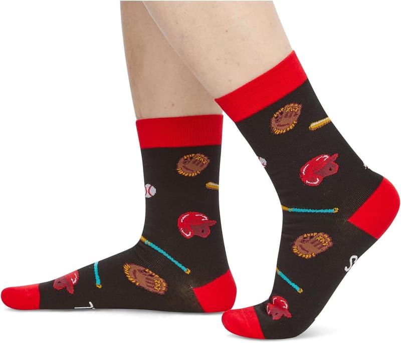 Gaming Socks for Teen Boys - Sports-Themed Gift