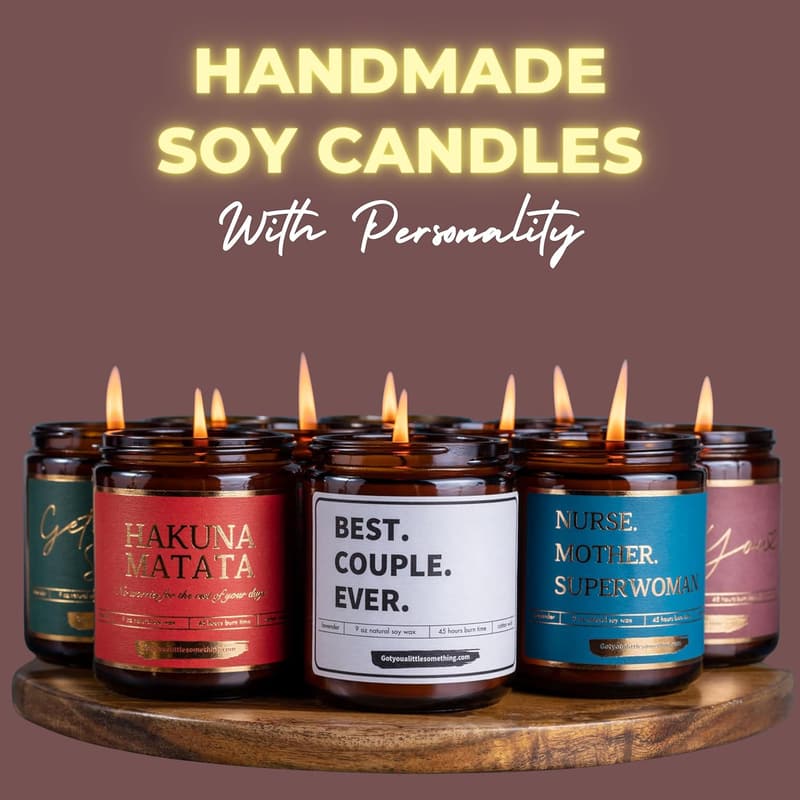 Couples Anniversary Scented Candle - Best Couple Ever