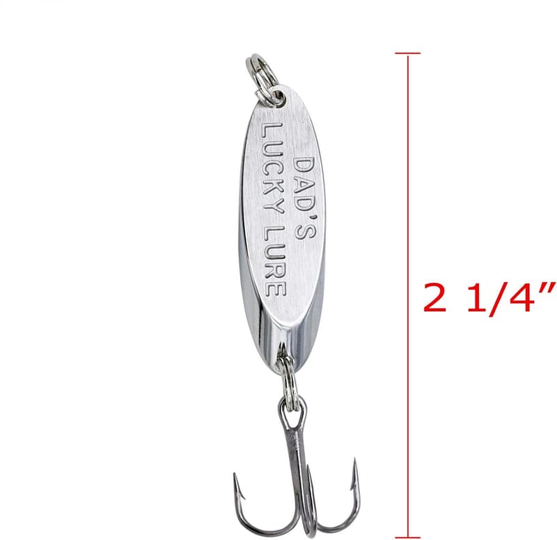 Dad's Lucky Fishing Lure Gift from Kids