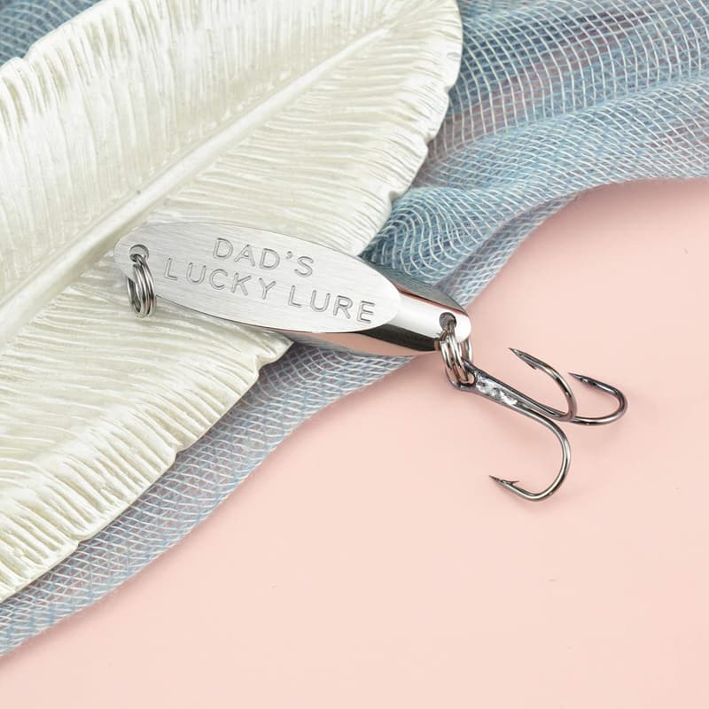 Dad's Lucky Fishing Lure Gift from Kids