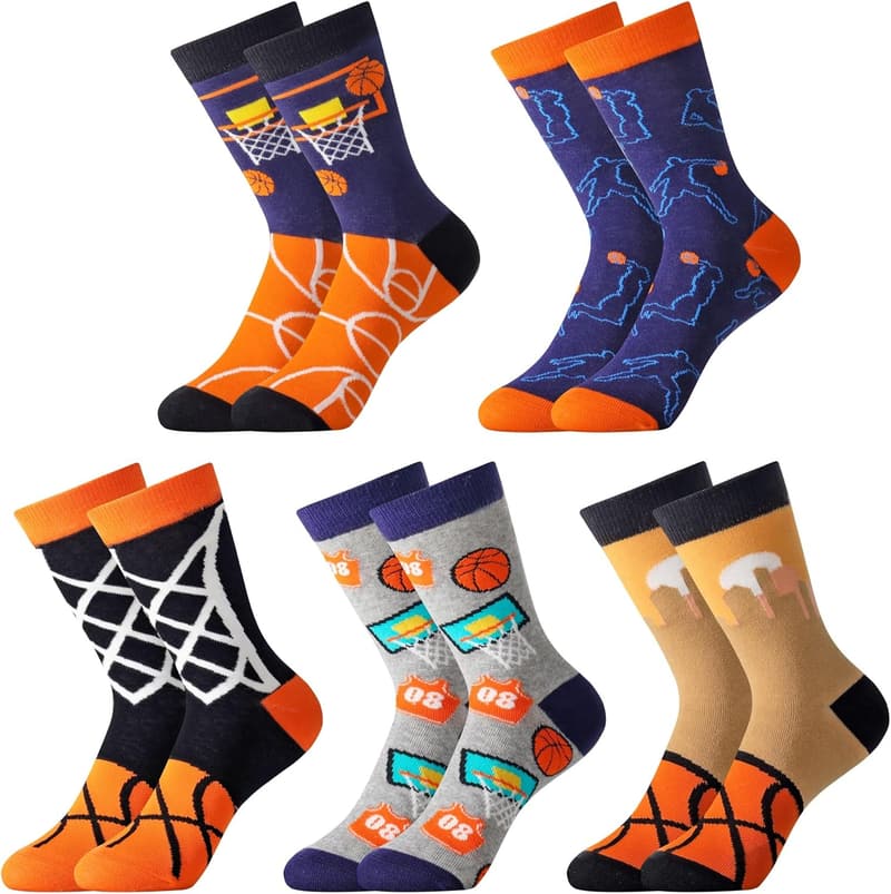 Funny Animal Crew Socks for Boys - Christmas Gift