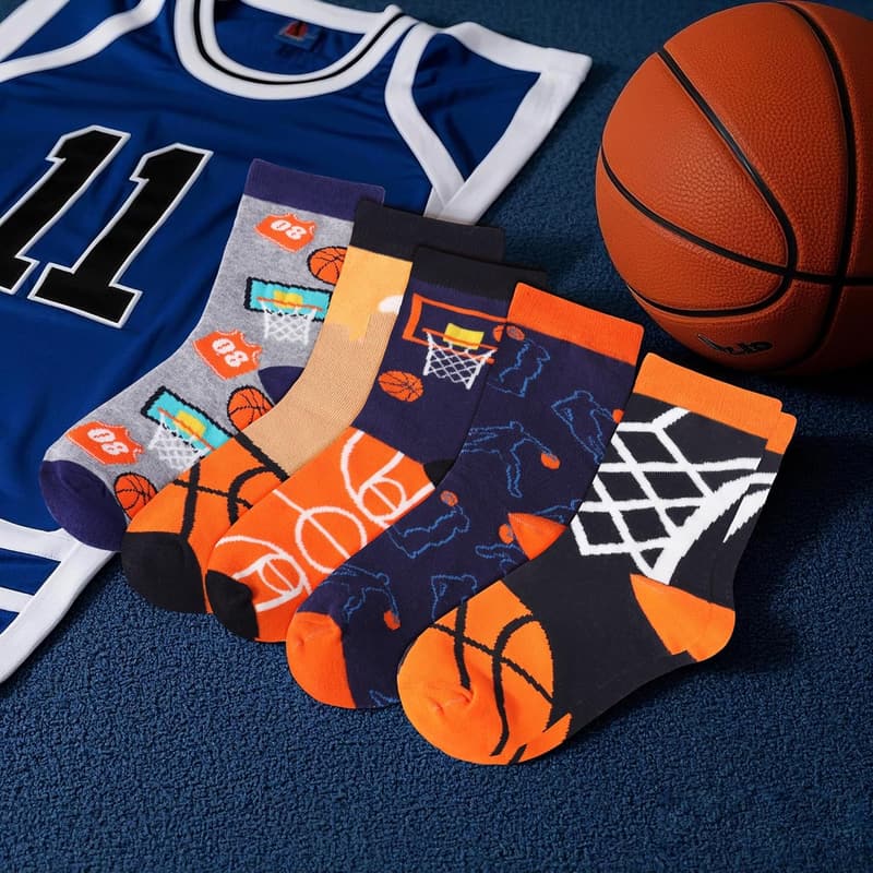 Funny Animal Crew Socks for Boys - Christmas Gift