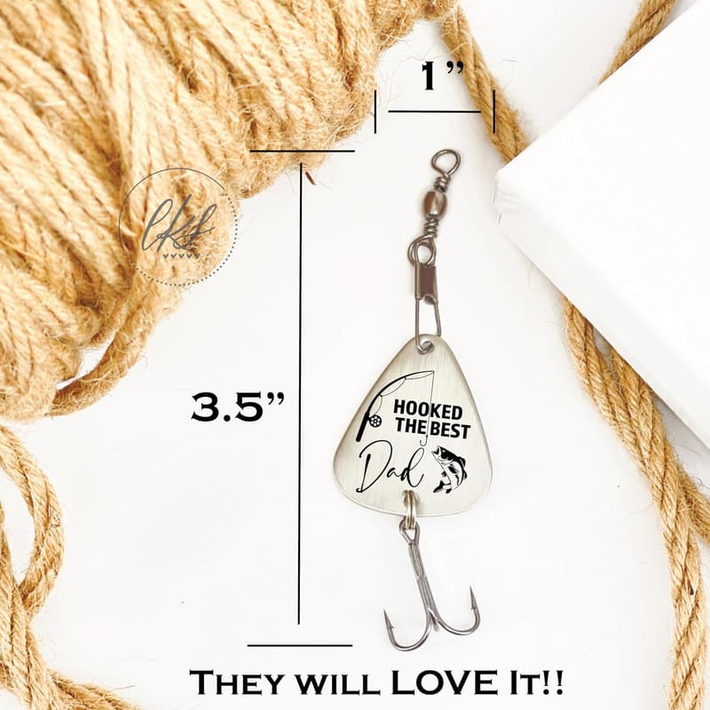 Fishing Lure for Dad - Best Dad Birthday & Father's Day Gift