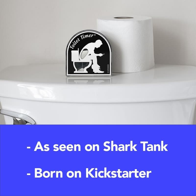 Funny Toilet Timer Gift for Men - As Seen on Shark Tank
