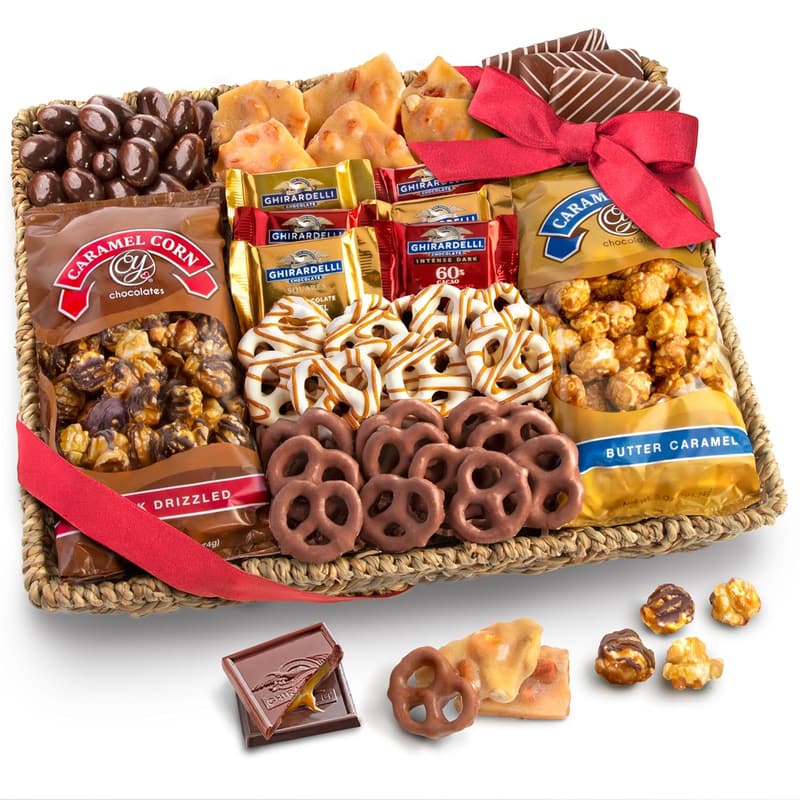 Chocolate, Caramel & Crunch Grand Gift Basket