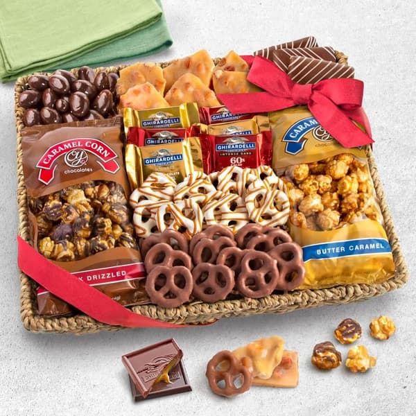 Chocolate, Caramel & Crunch Grand Gift Basket
