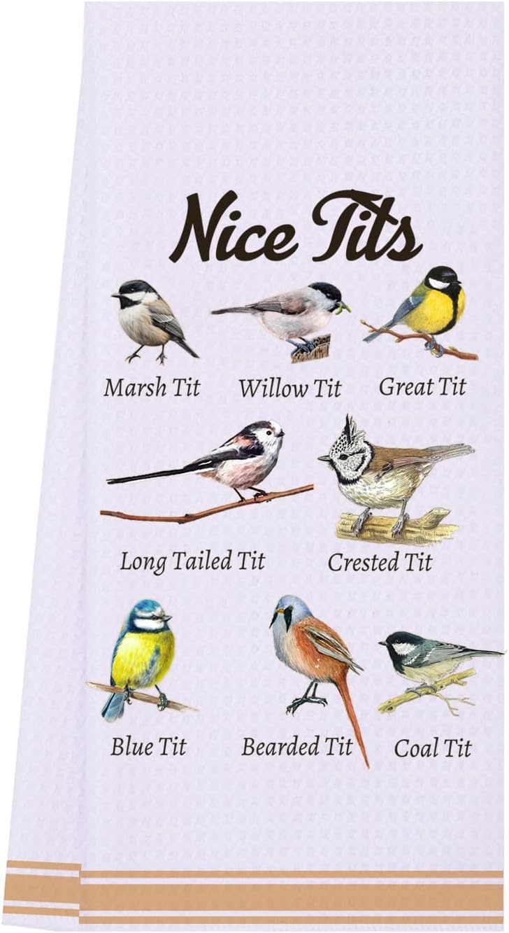 Bird Watching Kitchen Towels – Gifts for Bird Lovers