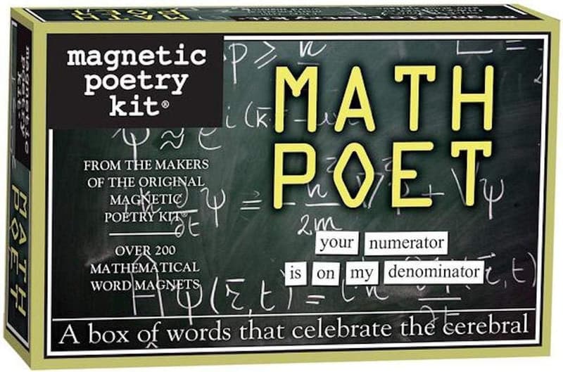 Magnetic Poetry Math Poet Kit - Words for Fridge