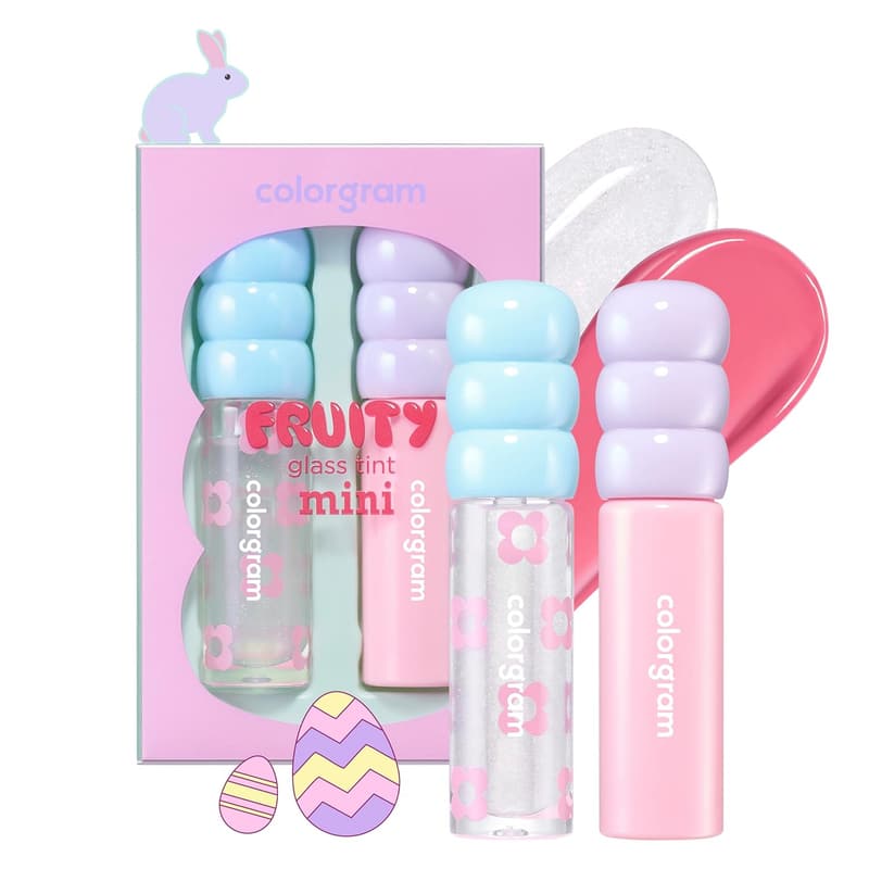 Cool Fruity Glass Tint Mini Set - Moisturizing Lip Stain for Women
