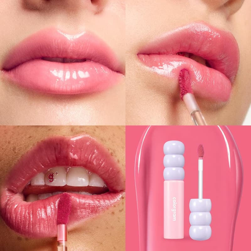 Cool Fruity Glass Tint Mini Set - Moisturizing Lip Stain for Women