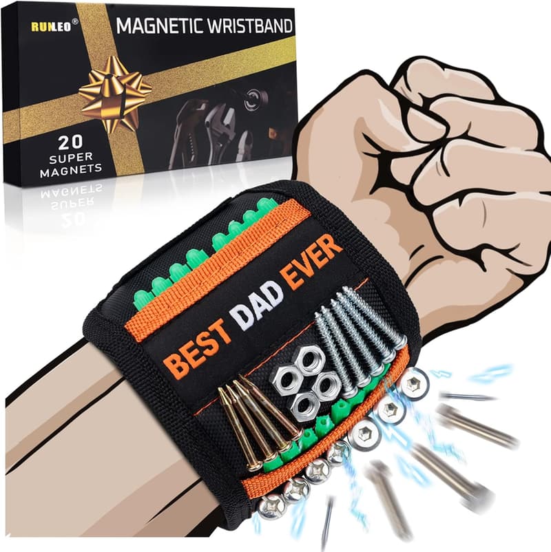 Father's Day Magnetic Tool Belt Gift for Dad