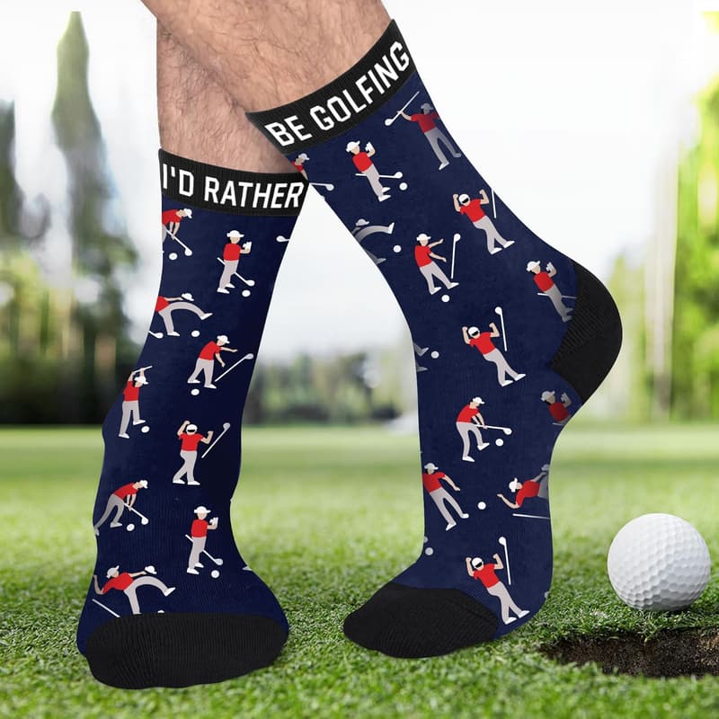 Golf Gifts for Men - Fun Golf Socks & Accessories