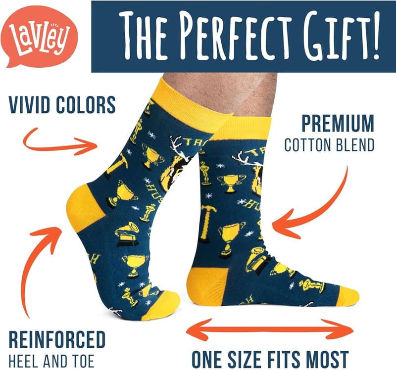 Funny Socks - Cool Stocking Stuffer Gift for Any Occasion