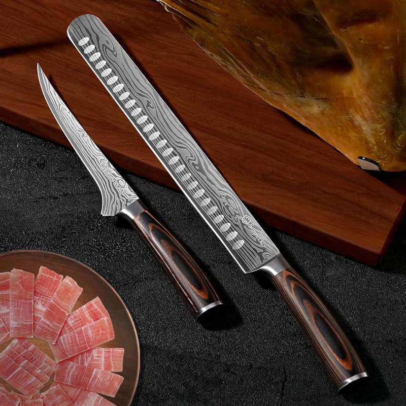 Professional BBQ Carving Knife Set - German Stainless Steel