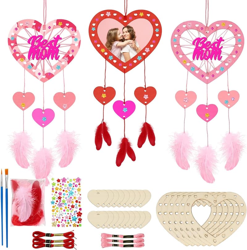 Mother's Day DIY Dream Catcher Craft Kit for Kids