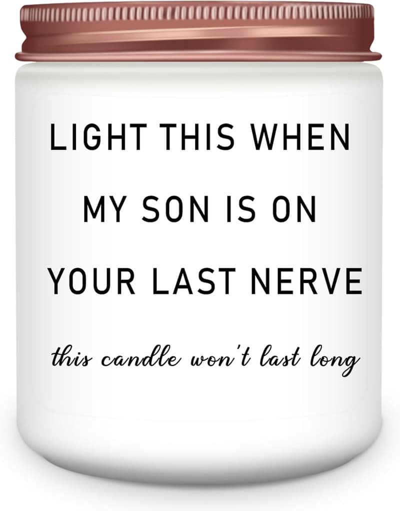 Daughter-in-Law Funny Lavender Candles - Birthday & Anniversary Gift