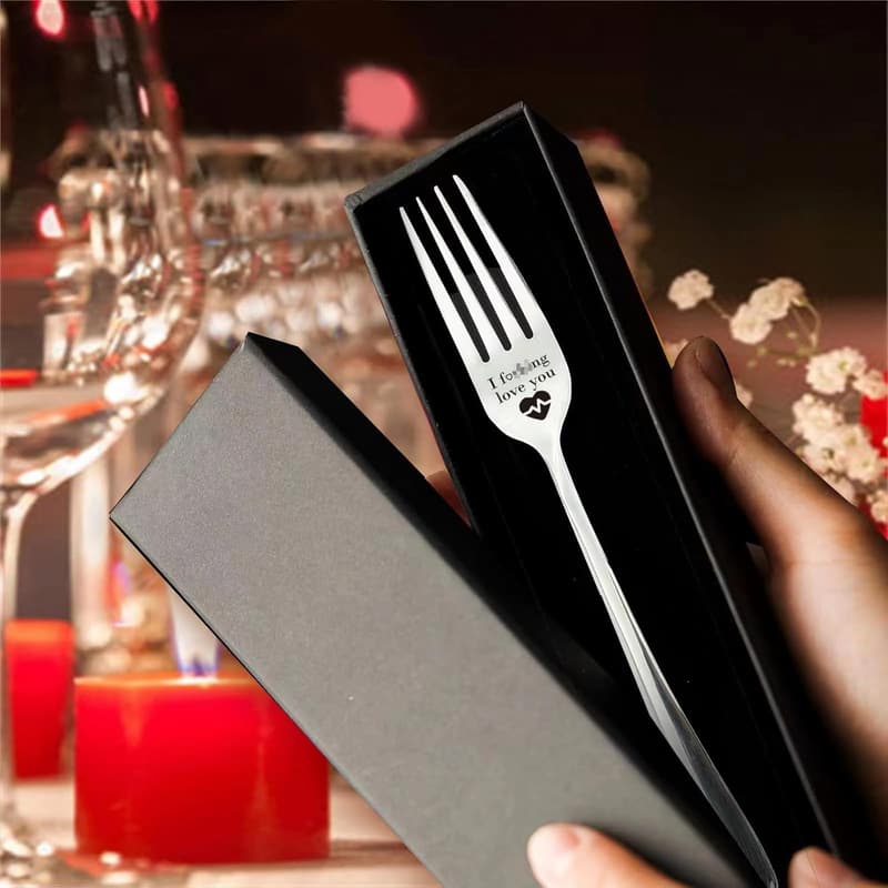 Personalized Engraved Forks - Funny Gift for Couples