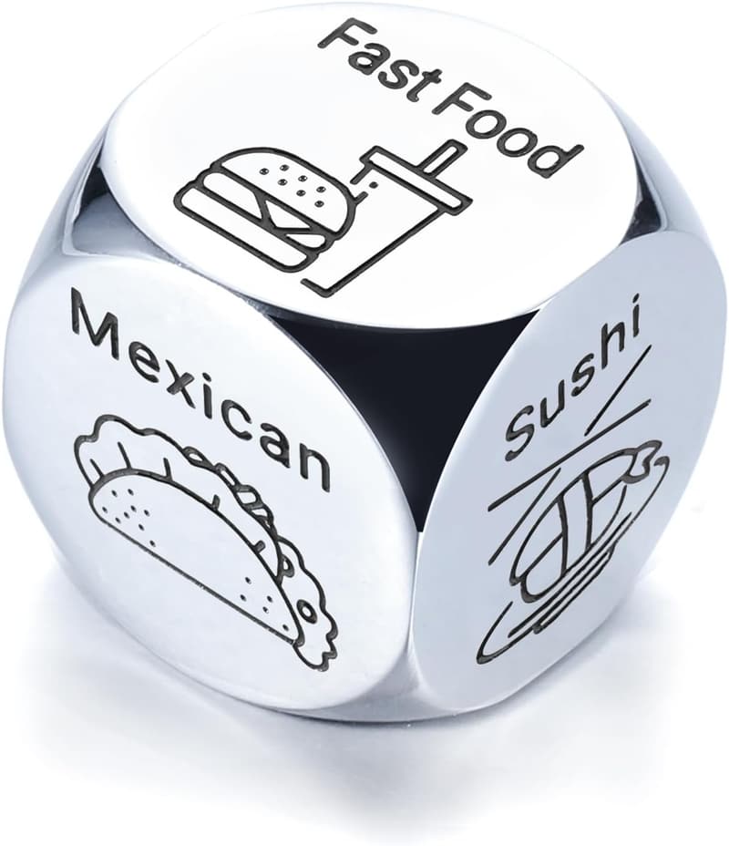 11th Anniversary Date Night Dice Gift for Couples