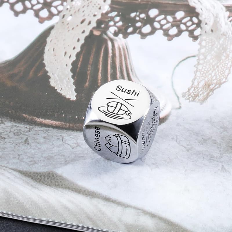 11th Anniversary Date Night Dice Gift for Couples