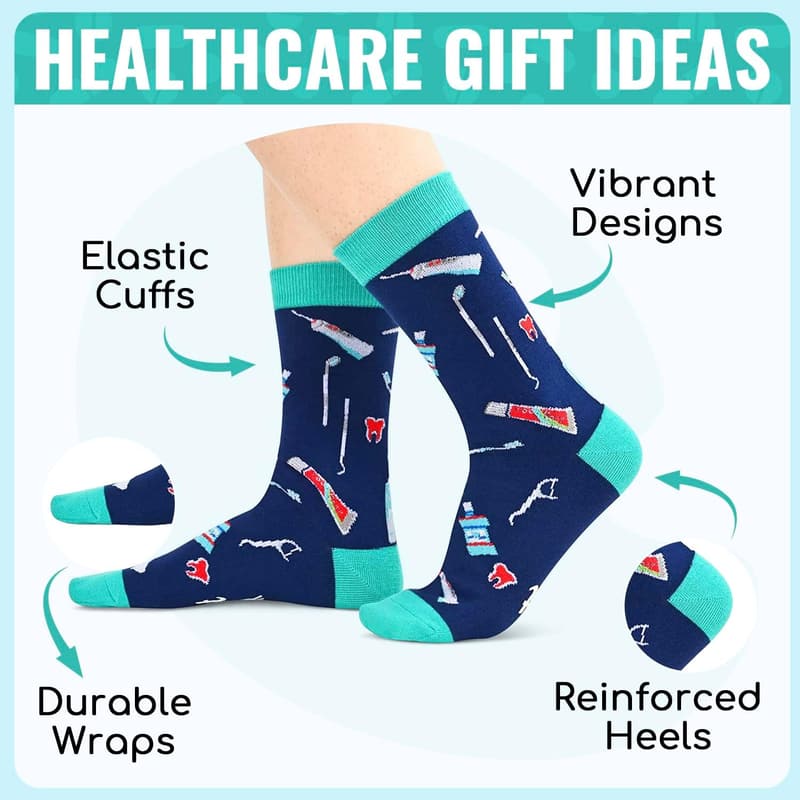 Funny Doctor Socks - Doctor's Day Gifts for Medical Professionals