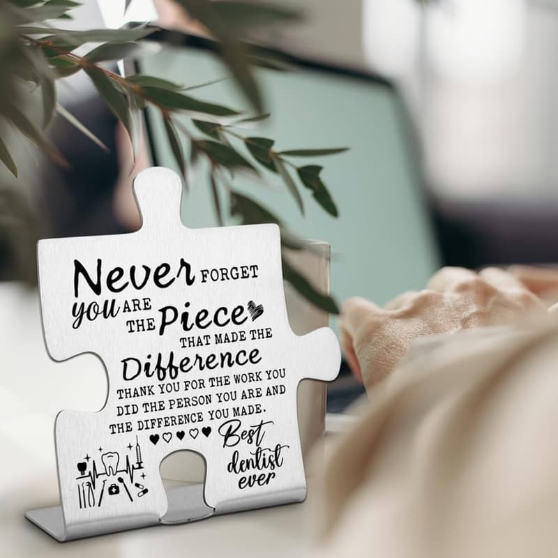 Thank You Dentist Retirement Decor Sign - Unique Gift