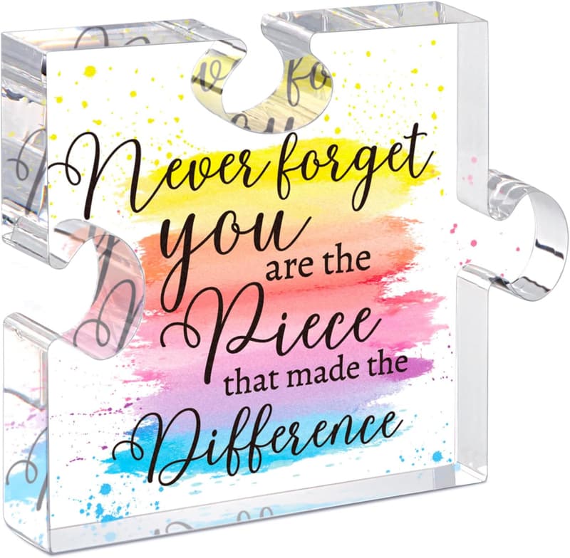 Coworker Leaving Gift: Women's Appreciation Award Plaque