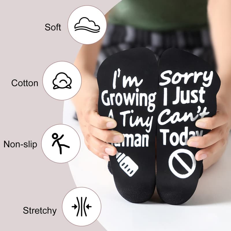 Baby Shower Gift: Mom & Baby Socks for Expecting Moms