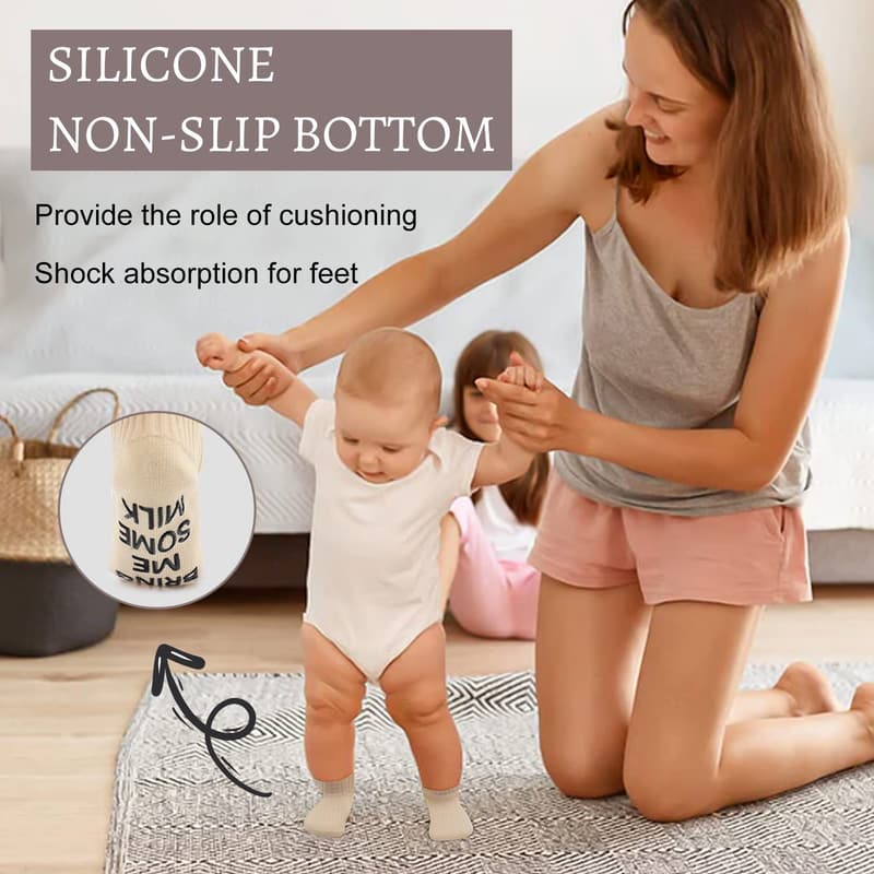 Baby Shower Gift: Mom & Baby Socks for Expecting Moms