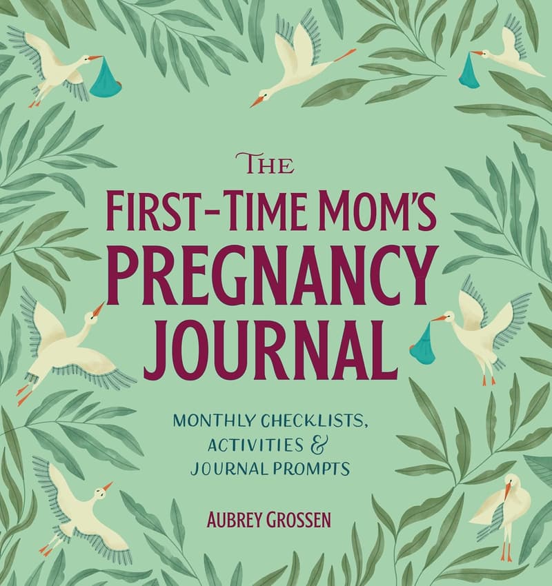 First-Time Mom's Pregnancy Journal: Monthly Activities & Prompts