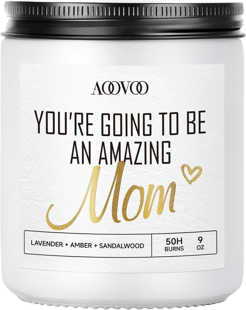 New Mom Aromatherapy Soy Candle - 9 oz Scented Gift