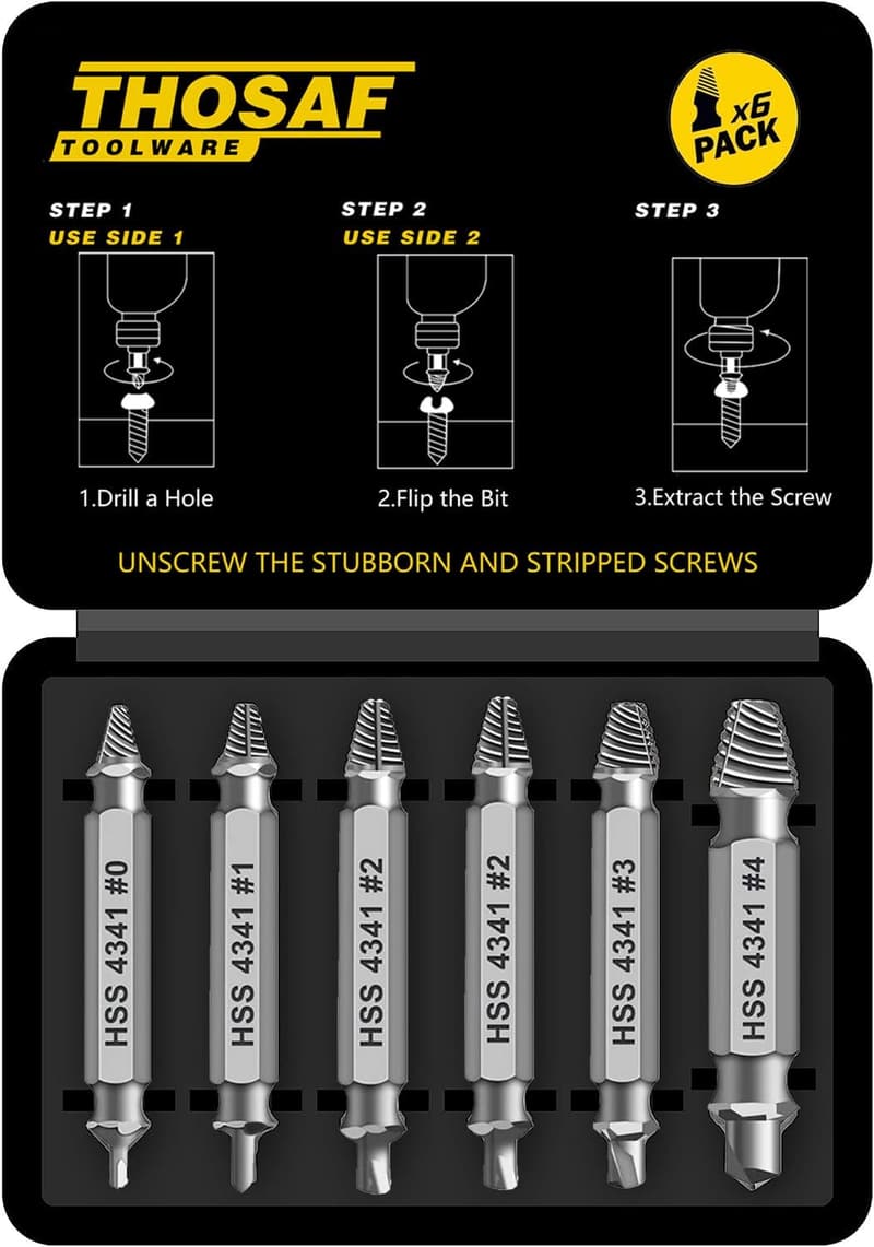 Father's Day Damaged Screw Extractor Set for Men