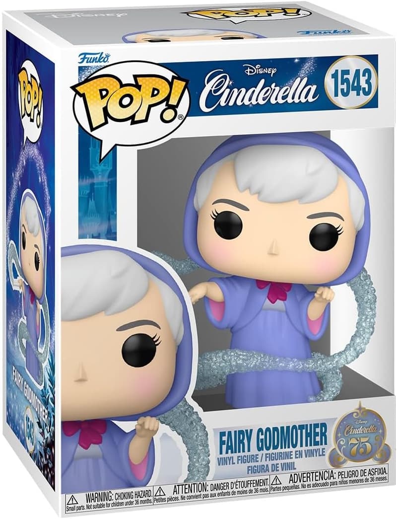 Cinderella's 75th Anniversary Fairy Godmother Vinyl Figure