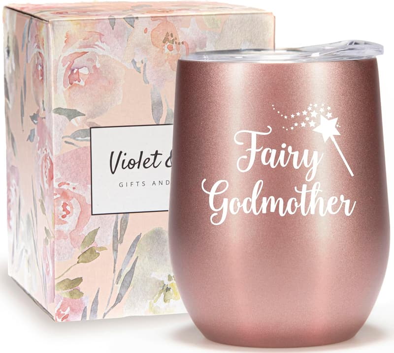 Fairy Godmother Proposal Tumbler Cup for Women - 12oz