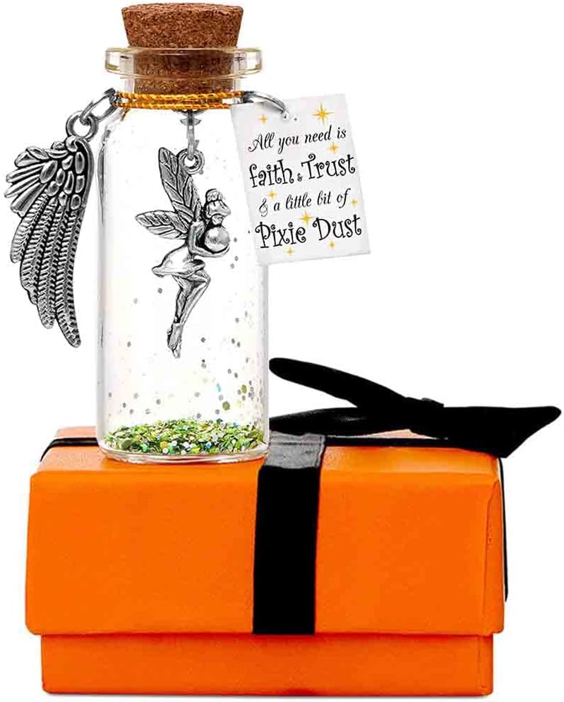 Fairy Decorative Bottle Gift for Girls - Faith & Pixie Dust