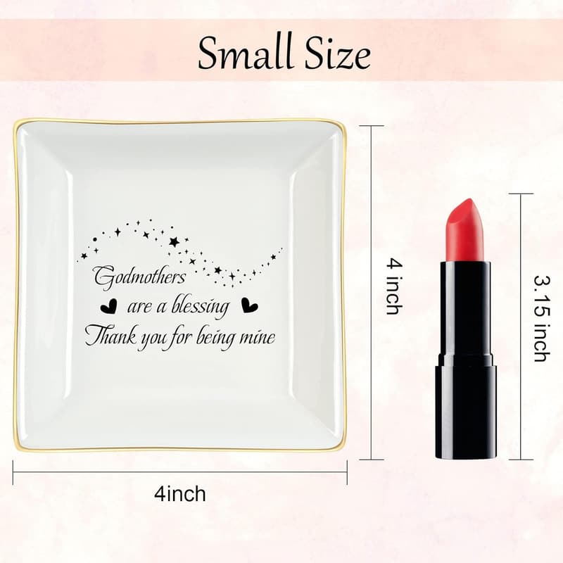Godmother Jewelry Tray - Appreciation Gift for Mother's Day