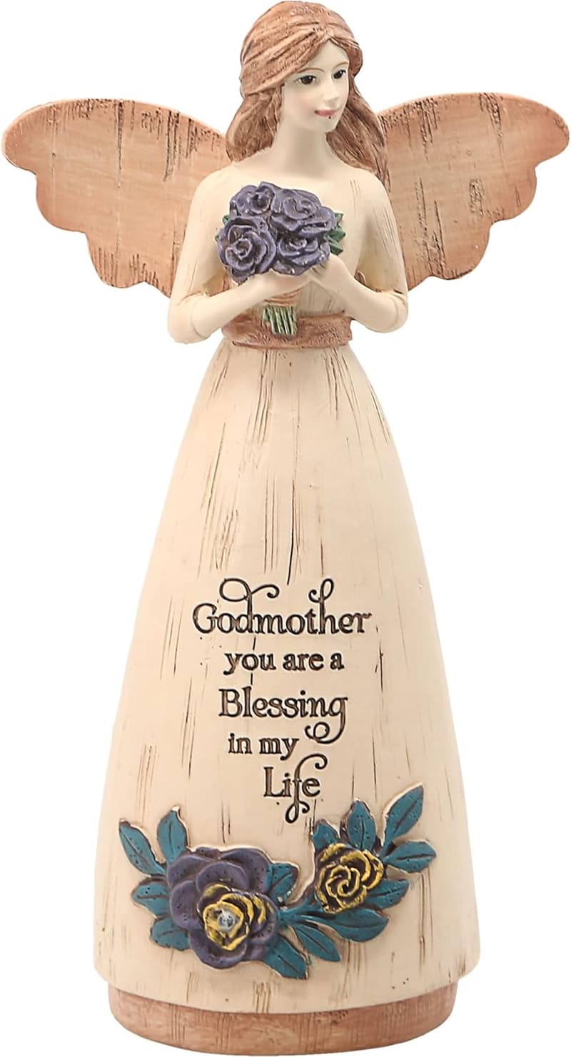 Godmother Angel Figurine with Sentiment - 6