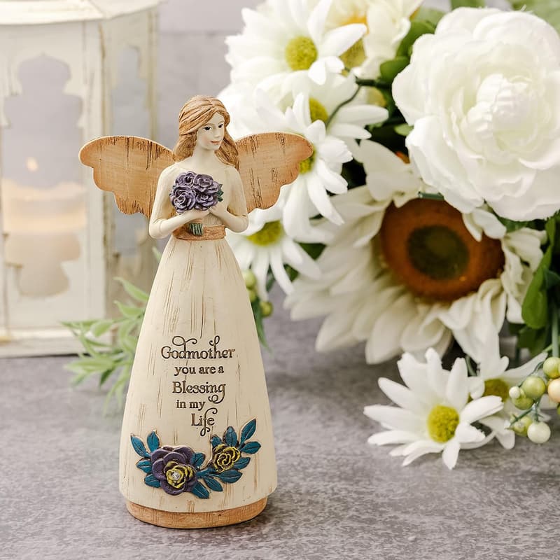 Godmother Angel Figurine with Sentiment - 6