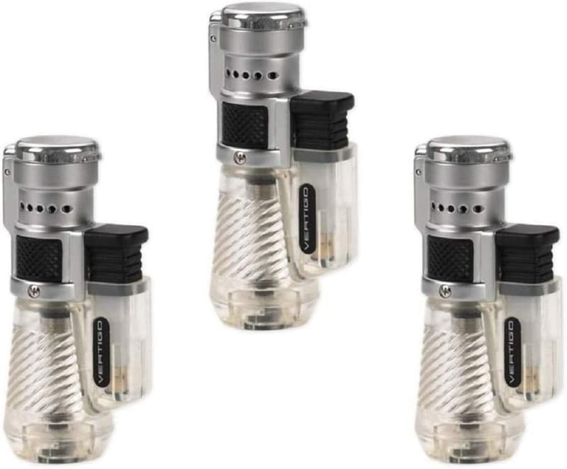 Lotus Vertigo Cyclone Triple Torch Cigar Lighter Set