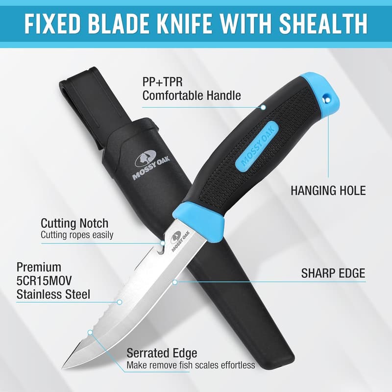 Fishing Tools Kit - Plier, Knife, Gripper & Accessories for Men