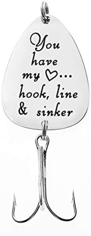 Engraved Fishing Hook Set - Perfect Gift for Fisherman